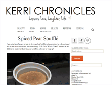 Tablet Screenshot of kerrichronicles.com